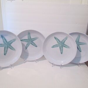 Sigrid Olsen Melamine Starfish Dinner Plate Set
